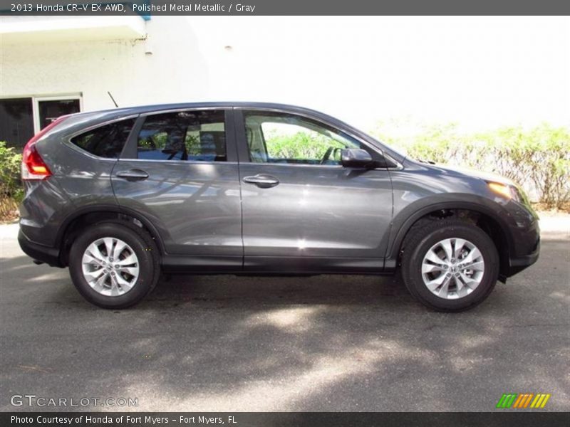 Polished Metal Metallic / Gray 2013 Honda CR-V EX AWD