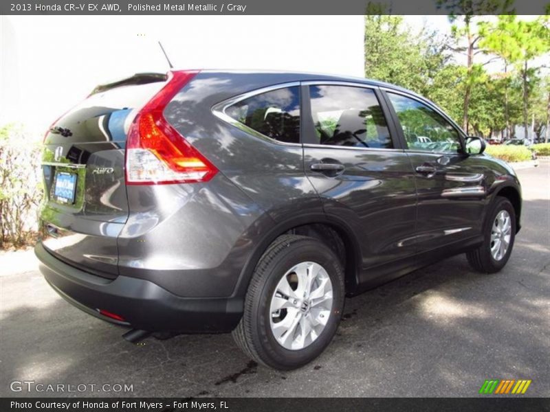 Polished Metal Metallic / Gray 2013 Honda CR-V EX AWD