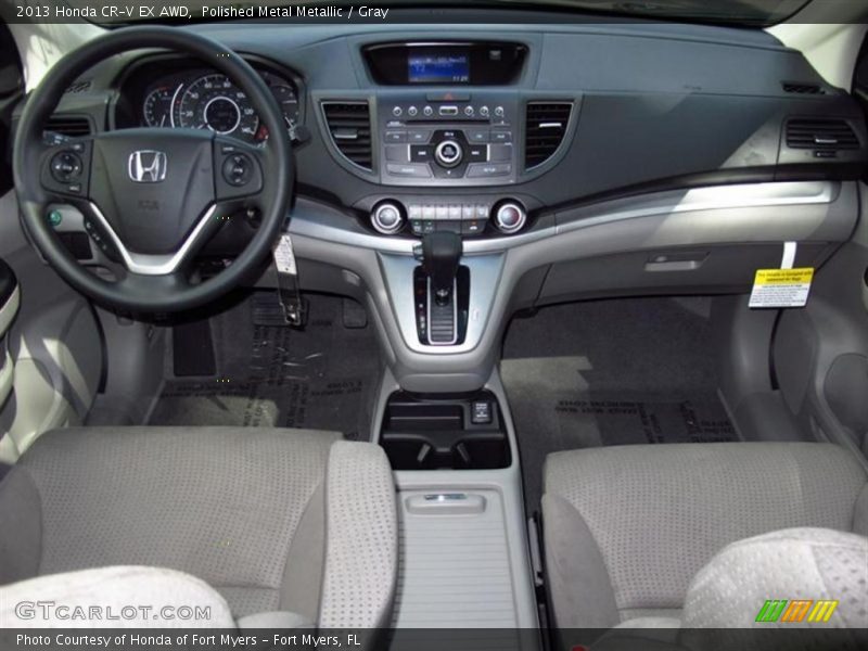 Polished Metal Metallic / Gray 2013 Honda CR-V EX AWD