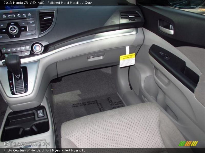 Polished Metal Metallic / Gray 2013 Honda CR-V EX AWD