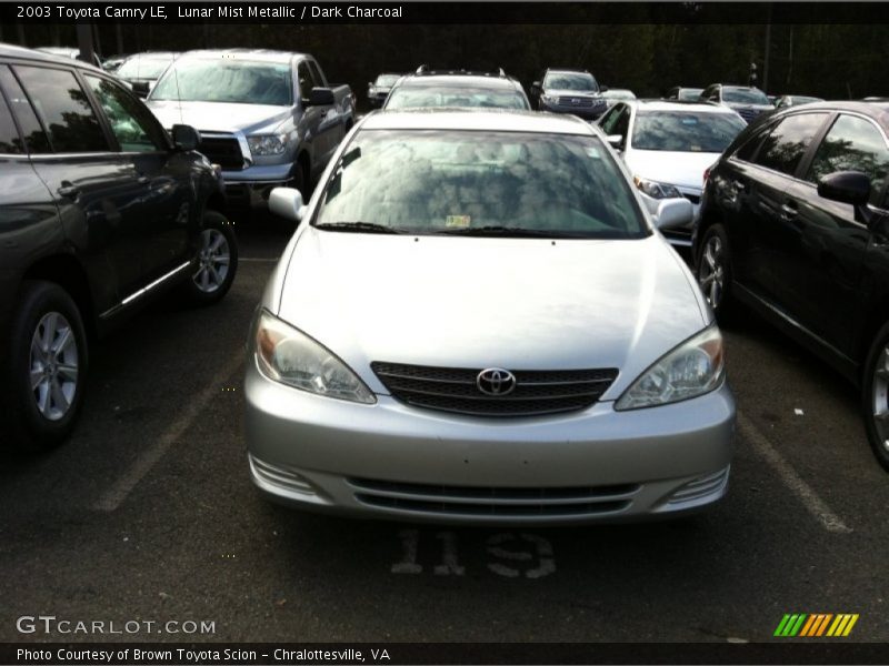 Lunar Mist Metallic / Dark Charcoal 2003 Toyota Camry LE