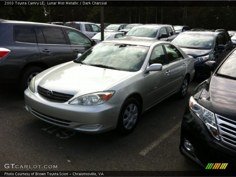 Lunar Mist Metallic / Dark Charcoal 2003 Toyota Camry LE