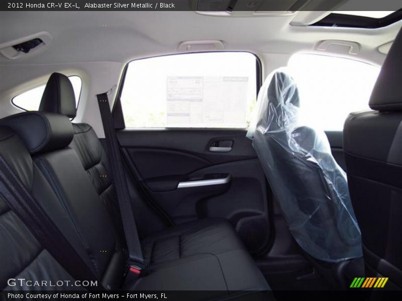 Alabaster Silver Metallic / Black 2012 Honda CR-V EX-L