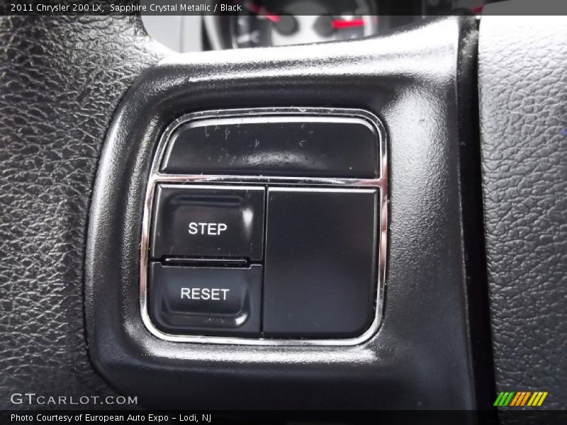 Sapphire Crystal Metallic / Black 2011 Chrysler 200 LX