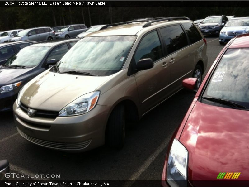 Desert Sand Mica / Fawn Beige 2004 Toyota Sienna LE