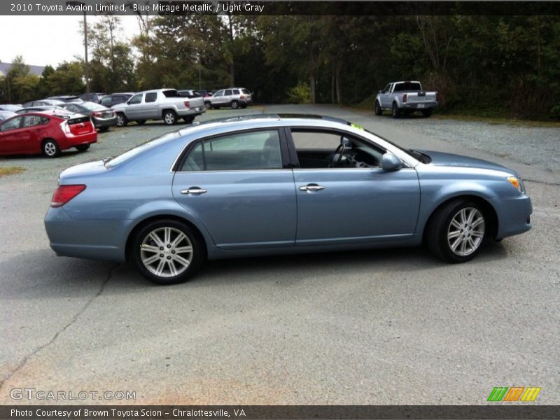 Blue Mirage Metallic / Light Gray 2010 Toyota Avalon Limited