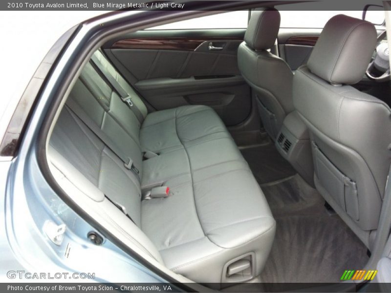 Blue Mirage Metallic / Light Gray 2010 Toyota Avalon Limited