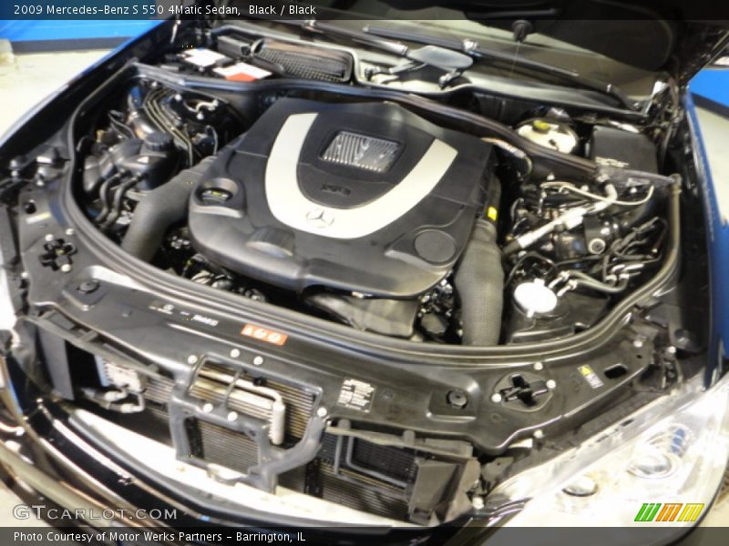 Black / Black 2009 Mercedes-Benz S 550 4Matic Sedan