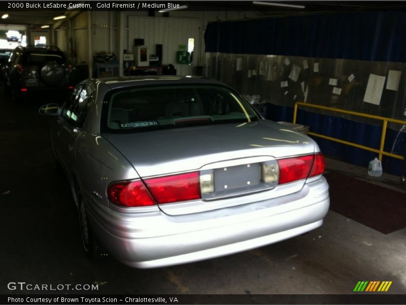 Gold Firemist / Medium Blue 2000 Buick LeSabre Custom