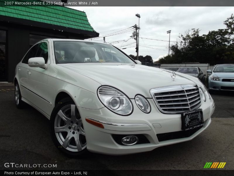 Arctic White / Ash 2007 Mercedes-Benz E 350 Sedan