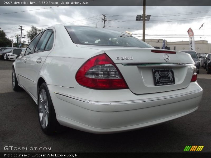 Arctic White / Ash 2007 Mercedes-Benz E 350 Sedan