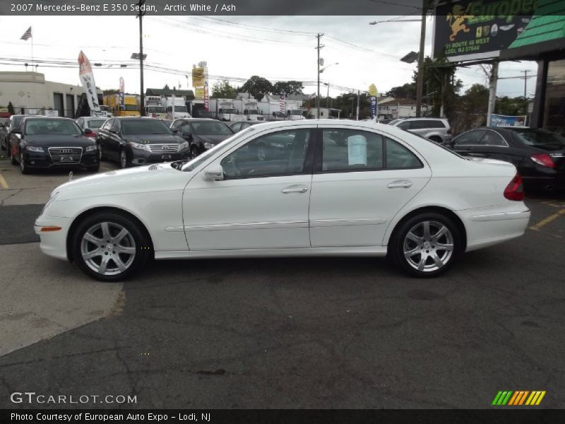 Arctic White / Ash 2007 Mercedes-Benz E 350 Sedan