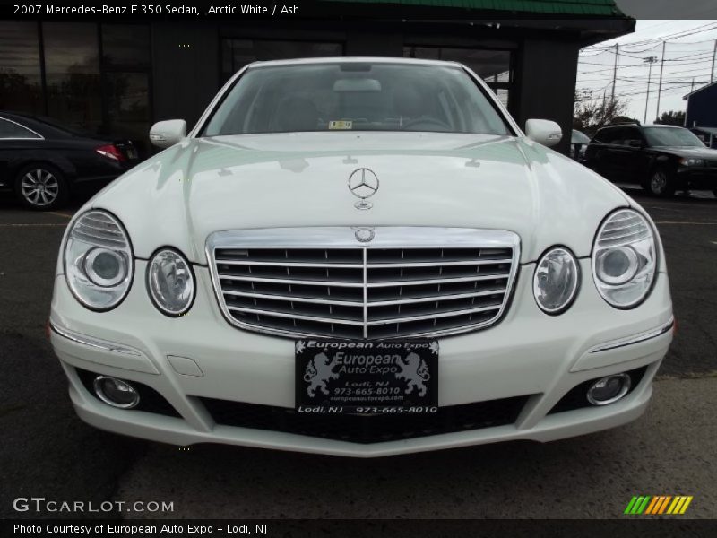 Arctic White / Ash 2007 Mercedes-Benz E 350 Sedan