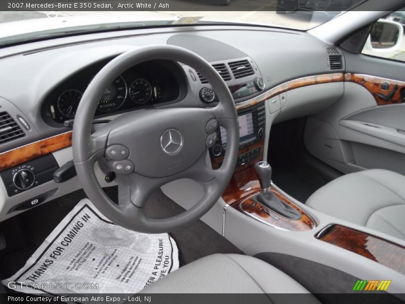 Arctic White / Ash 2007 Mercedes-Benz E 350 Sedan