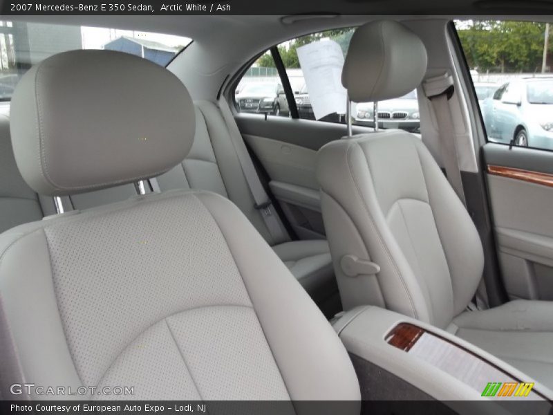 Arctic White / Ash 2007 Mercedes-Benz E 350 Sedan