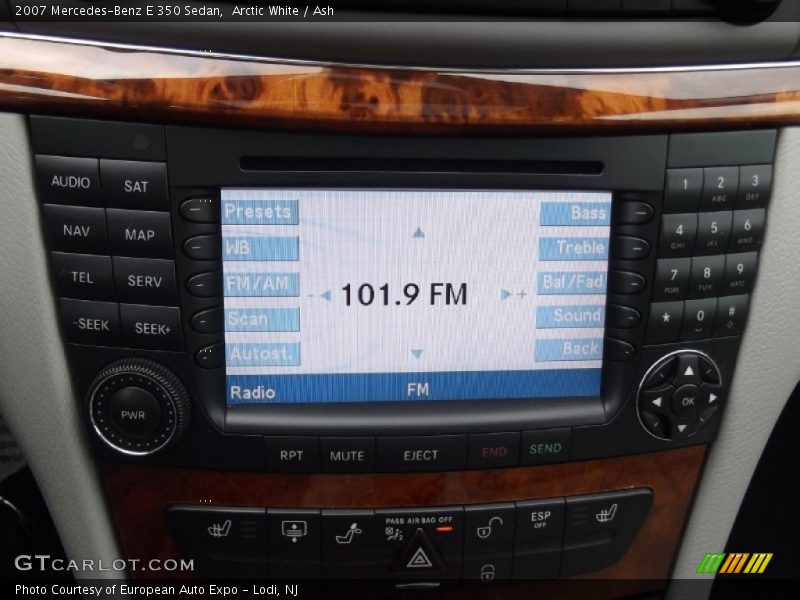 Arctic White / Ash 2007 Mercedes-Benz E 350 Sedan