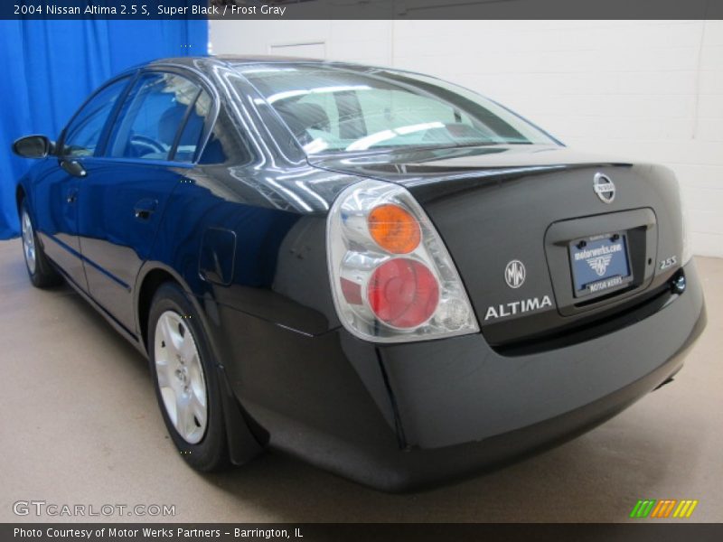 Super Black / Frost Gray 2004 Nissan Altima 2.5 S