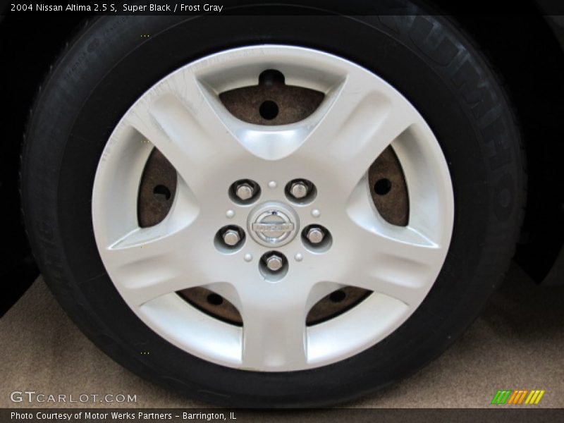 Super Black / Frost Gray 2004 Nissan Altima 2.5 S