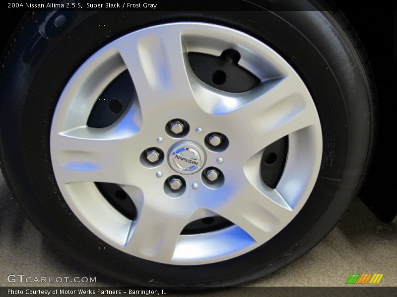 Super Black / Frost Gray 2004 Nissan Altima 2.5 S