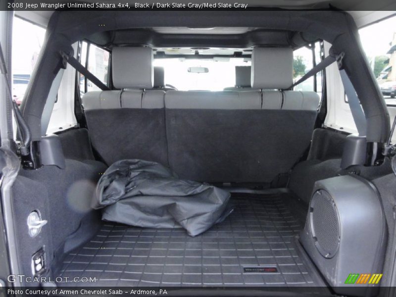 Black / Dark Slate Gray/Med Slate Gray 2008 Jeep Wrangler Unlimited Sahara 4x4