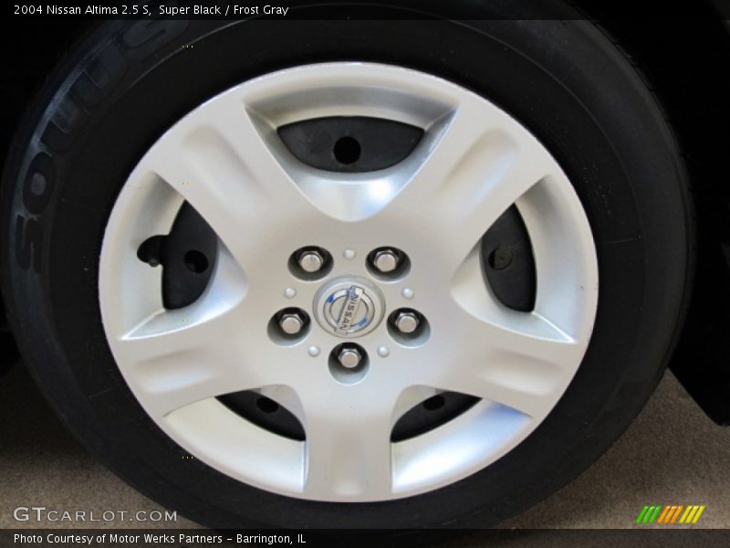 Super Black / Frost Gray 2004 Nissan Altima 2.5 S