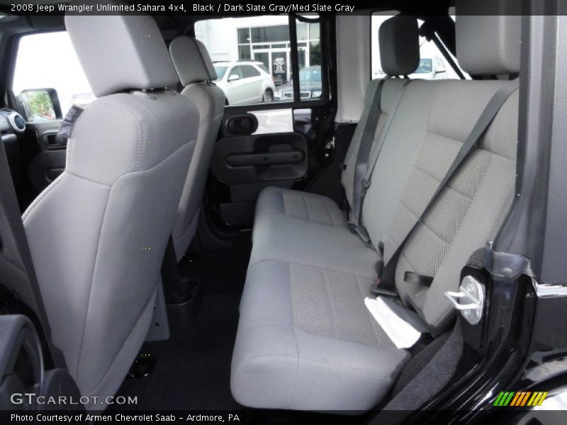 Black / Dark Slate Gray/Med Slate Gray 2008 Jeep Wrangler Unlimited Sahara 4x4