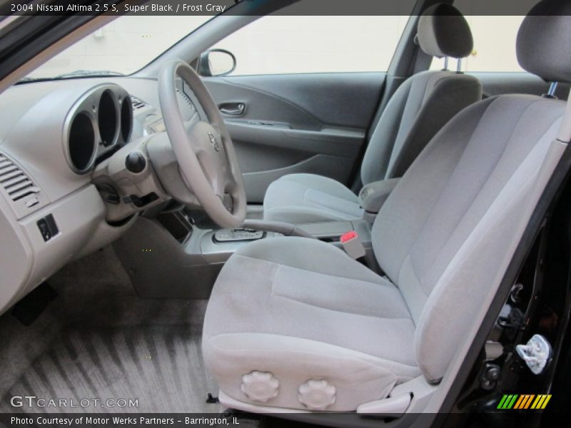 Super Black / Frost Gray 2004 Nissan Altima 2.5 S