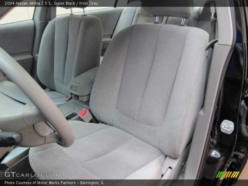 Super Black / Frost Gray 2004 Nissan Altima 2.5 S