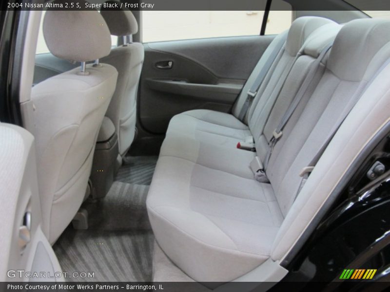 Super Black / Frost Gray 2004 Nissan Altima 2.5 S