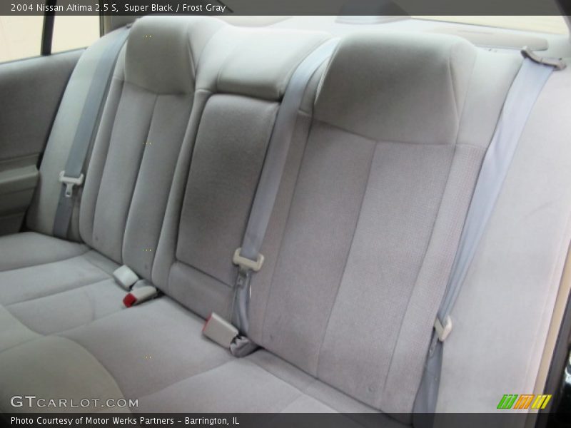 Super Black / Frost Gray 2004 Nissan Altima 2.5 S