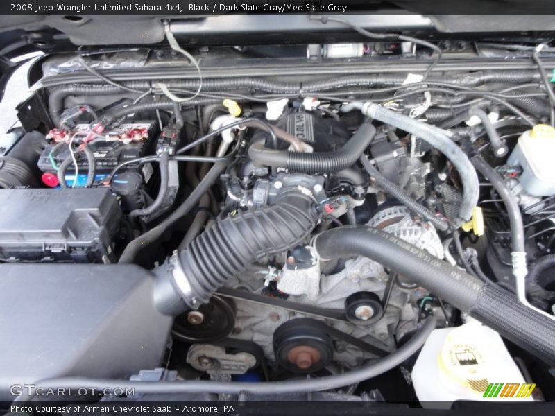 Black / Dark Slate Gray/Med Slate Gray 2008 Jeep Wrangler Unlimited Sahara 4x4
