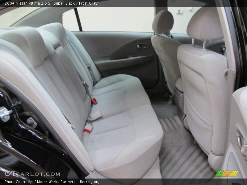 Super Black / Frost Gray 2004 Nissan Altima 2.5 S