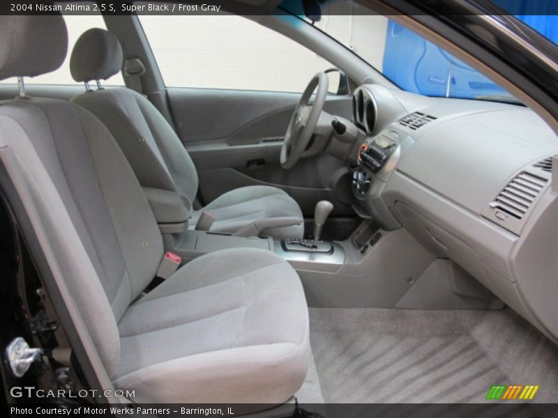 Super Black / Frost Gray 2004 Nissan Altima 2.5 S