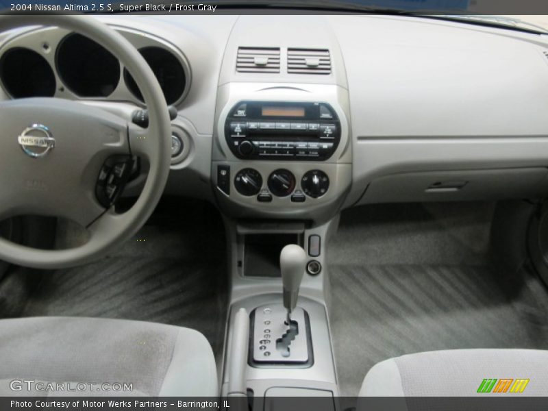 Super Black / Frost Gray 2004 Nissan Altima 2.5 S