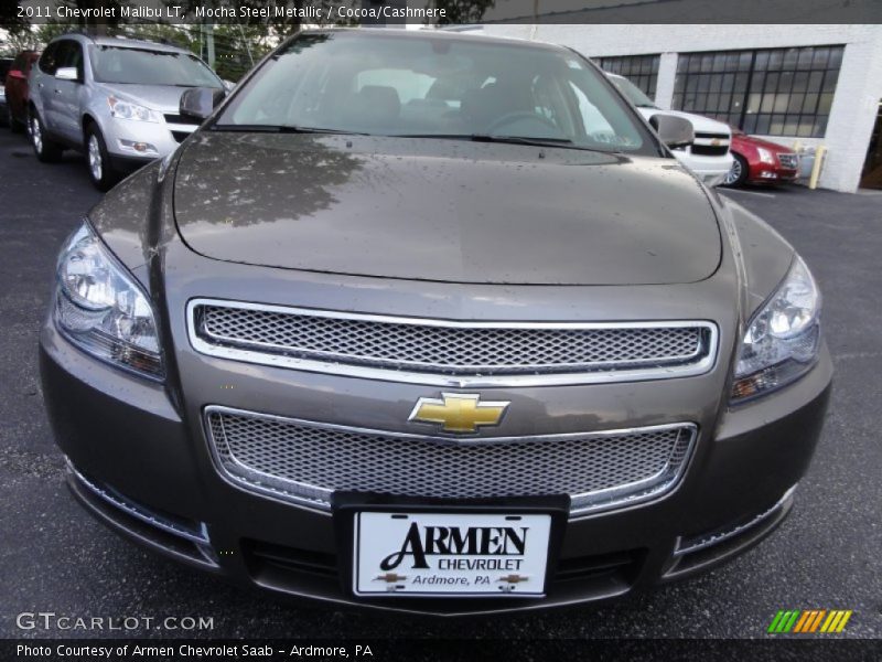 Mocha Steel Metallic / Cocoa/Cashmere 2011 Chevrolet Malibu LT
