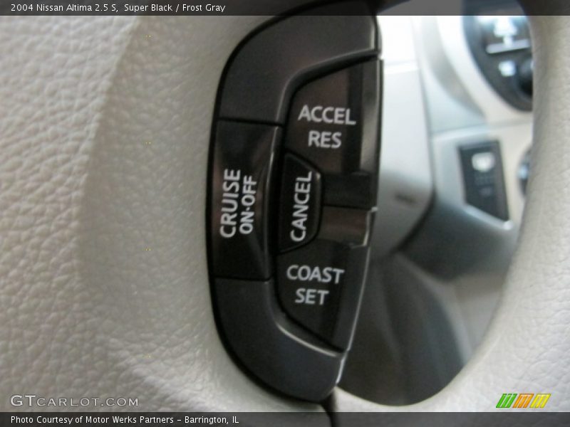 Super Black / Frost Gray 2004 Nissan Altima 2.5 S