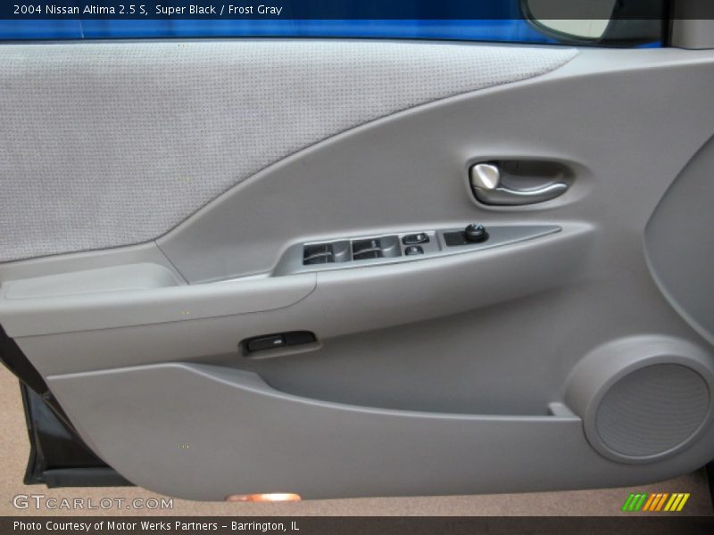 Super Black / Frost Gray 2004 Nissan Altima 2.5 S