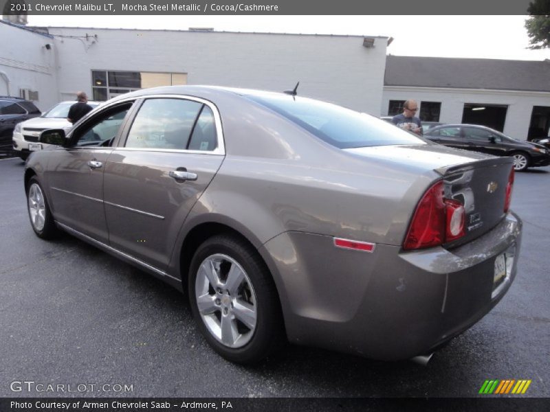 Mocha Steel Metallic / Cocoa/Cashmere 2011 Chevrolet Malibu LT