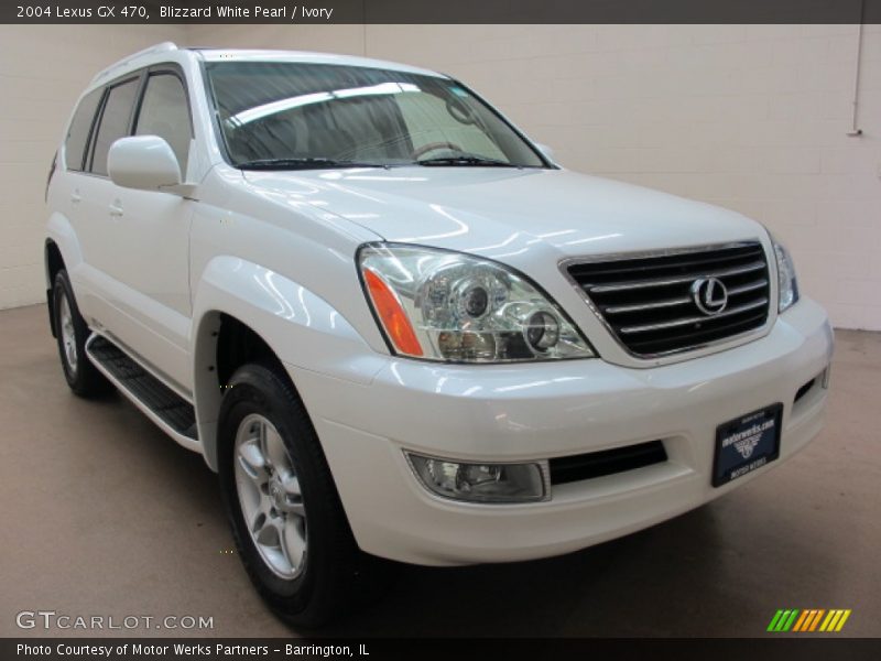 Blizzard White Pearl / Ivory 2004 Lexus GX 470