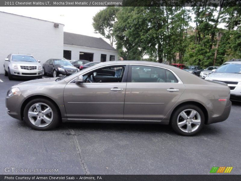 Mocha Steel Metallic / Cocoa/Cashmere 2011 Chevrolet Malibu LT