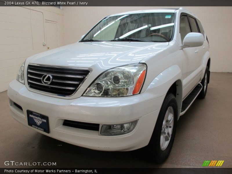 Blizzard White Pearl / Ivory 2004 Lexus GX 470