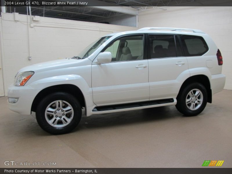  2004 GX 470 Blizzard White Pearl