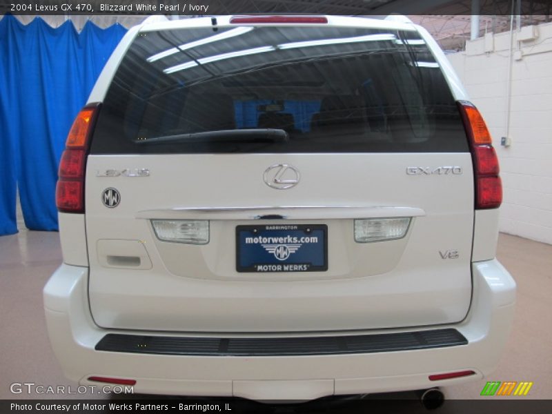 Blizzard White Pearl / Ivory 2004 Lexus GX 470