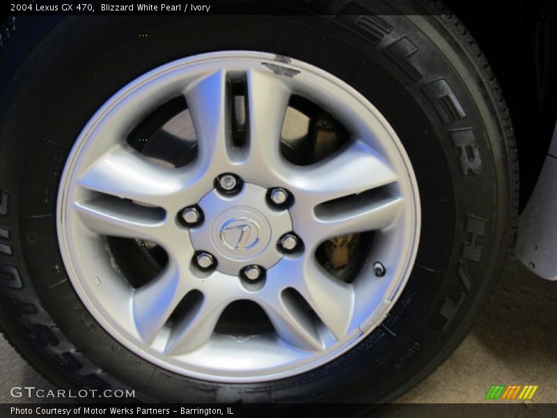 Blizzard White Pearl / Ivory 2004 Lexus GX 470