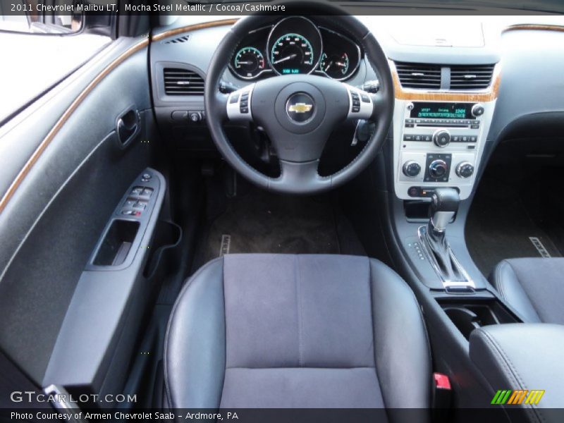 Mocha Steel Metallic / Cocoa/Cashmere 2011 Chevrolet Malibu LT