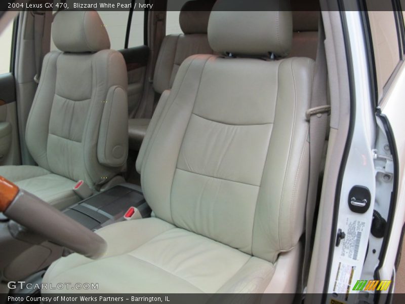 Blizzard White Pearl / Ivory 2004 Lexus GX 470