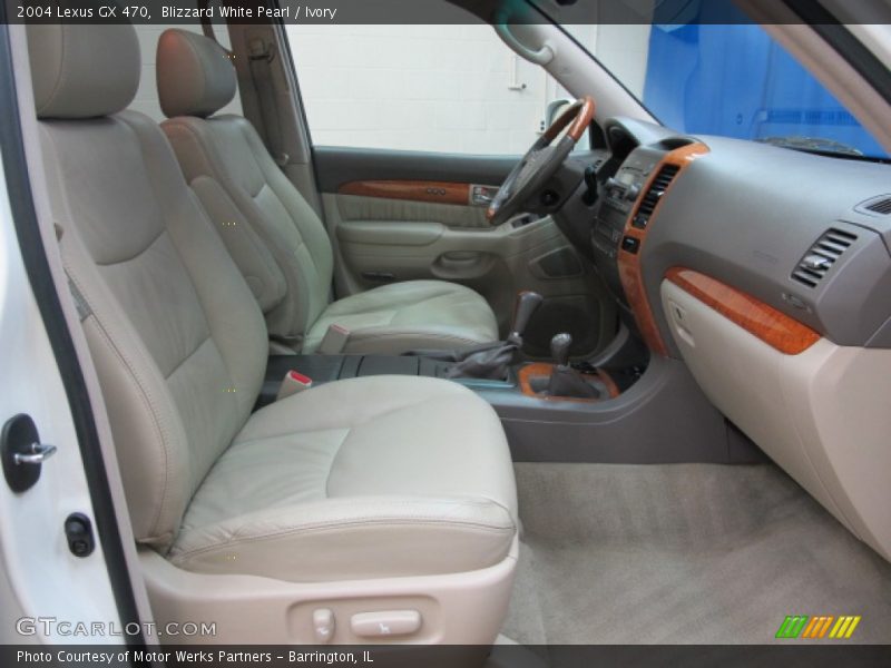 Blizzard White Pearl / Ivory 2004 Lexus GX 470