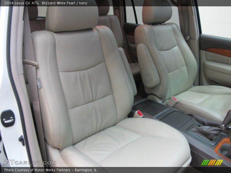 Blizzard White Pearl / Ivory 2004 Lexus GX 470