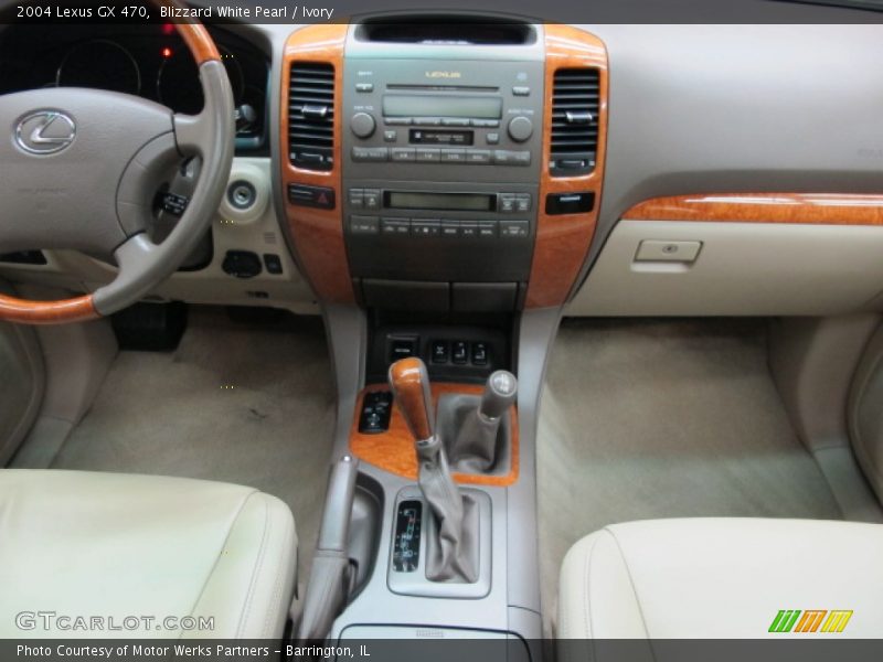 Dashboard of 2004 GX 470