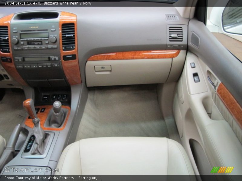Blizzard White Pearl / Ivory 2004 Lexus GX 470